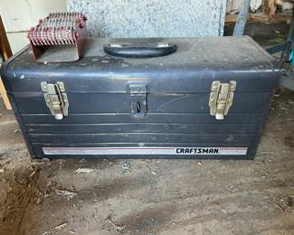 Craftsman tool chest and hand tools
