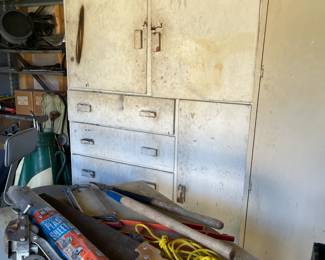 Metal storage cabinets