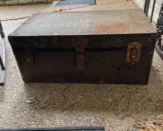 World War II Navy chest
