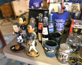 Orioles, Ravens and other sports memorabilia (items sold separately).