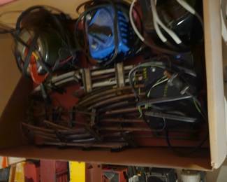 Large gauge track and transformer.