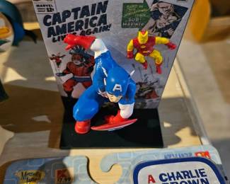 Collectible toys (items sold separately).