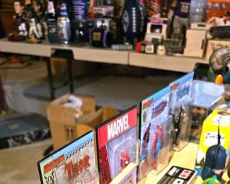 Collectible toys (items sold separately).