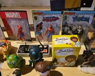 Collectible toys (items sold separately).