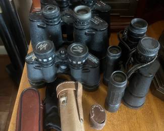 Tasco binocs + 2 periscopes