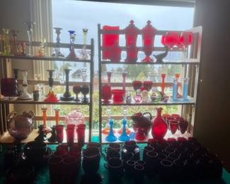 Lots more glass: Anchor Hocking bubble glass