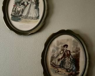 Vintage Le mode illustree  prints in nice frames