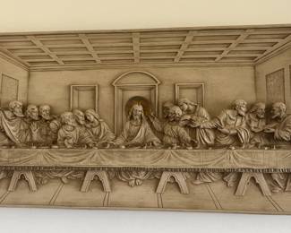 Plaster " Last Supper"