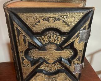 Antique bible - c1887