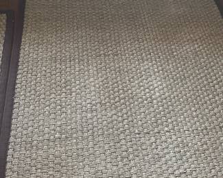 Two sisal rugs