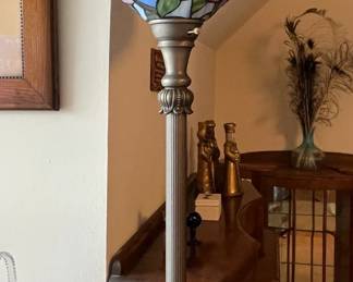 Tiffany style floor lamp