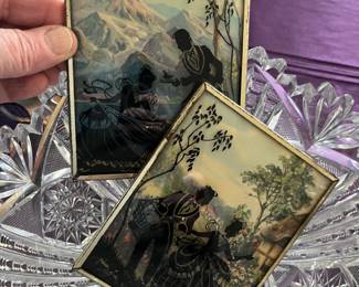 Convex glass silhouettes