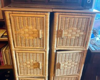 Wicker cupboard - 2