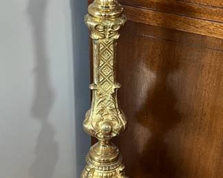 40" brass candlestick