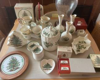 Spode & Lenox Christmas porcelain