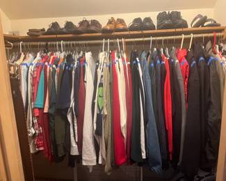 Men's clothing/shoes