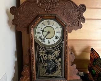 Ingraham clock for repair - appears complete