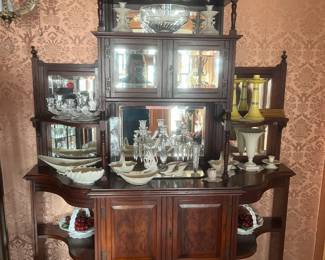 Beautiful antique etagere 