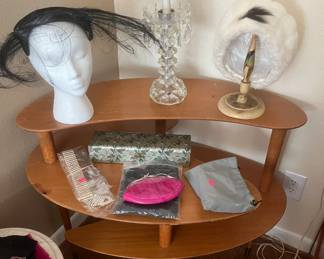 Brown Saltman MCM lamp table