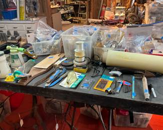 And a basement full of tools and everything you could need!  