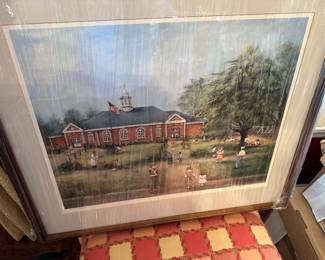 Joyce Perdue Smith print. Third Ward School