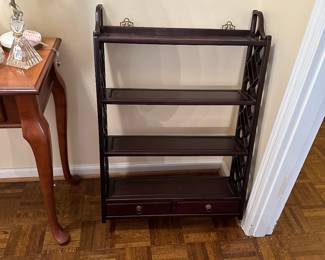 Wonderful chinoiserie shelf