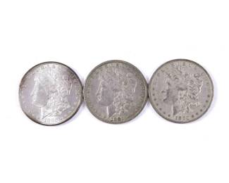 3 Silver Dollars - Circa 1884
Estimate
$300
-
$400