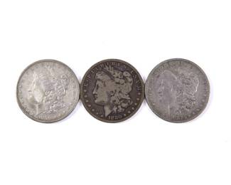 3 Silver Dollars - Circa 1890s
Estimate
$100
-
$200