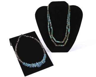Two Silver and Turquoise Necklaces
Estimate
$200
-
$300