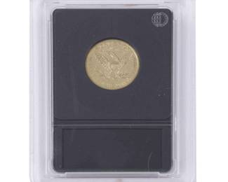 1907 $5 Gold Coin
Estimate
$400
-
$500