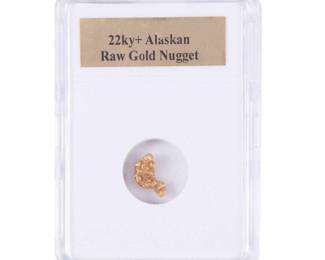 Alaskan Gold Nugget - .9 gram
Estimate
$50
-
$100
