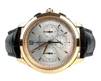 18K Rose Gold Jaeger-LeCoultre Master Control Chronograph
Estimate
$12,000
-
$15,000