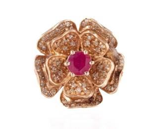 Ladies Ruby & Diamond Ring
Estimate
$200
-
$300