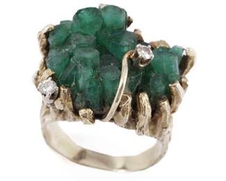 Brutalist Ladies Diamond & Gold Ring
Estimate
$1,000
-
$2,000