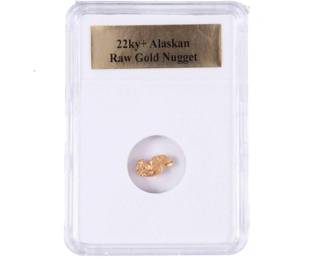 Alaskan Gold Nugget - .7 gram
Estimate
$50
-
$100