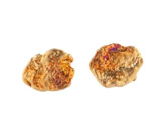 Paie of Gold Nugget Earrings
Estimate
$300
-
$400