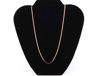Ladies 14kt Gold Necklace
Estimate
$200
-
$300