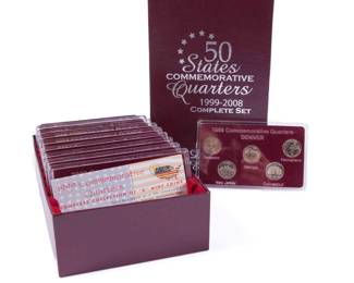 50 States Commemorative Quarters
Estimate
$100
-
$150