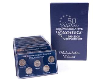 50 States Commemorative Quarters
Estimate
$50
-
$100