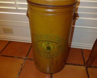 Large Unusual Tin