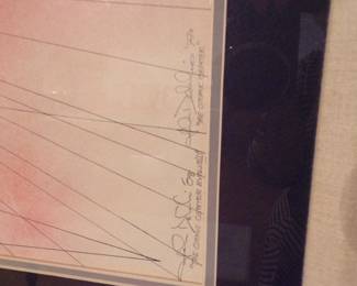 John Delulio Signature on the Painting