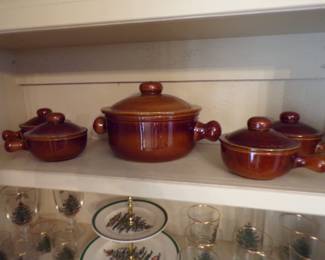 Crock Bean Pot Set