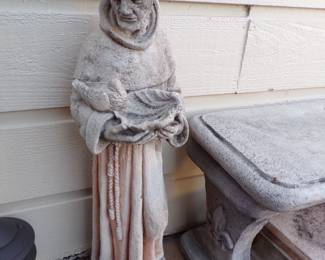 Large Religious Concrete Statue