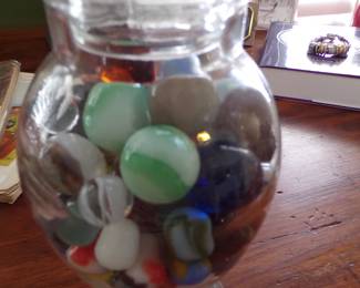 Vintage Marbles With Several Shooters