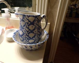 Bowl and Pitcher