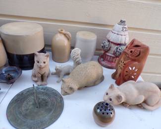 Misc Yard Concrete Pieces