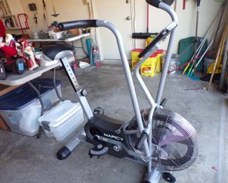 Exercise Bike in Garage