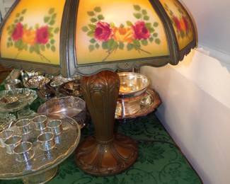 Misc Glassware and Silverplate