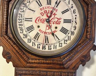 Drink Coca coal Regulator Clock