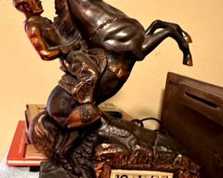 horse clock